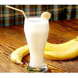 Банановый молочный коктейль (без мороженного)