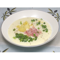Рецепт: Картофельный сливочный суп