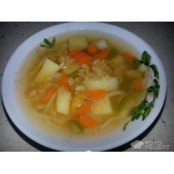 Рецепт: Суп гороховый без зажарки