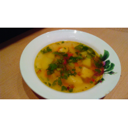 Рецепт: Овощной суп с макаронами