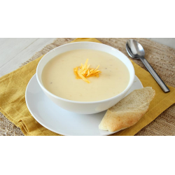 Сырный суп с сосисками