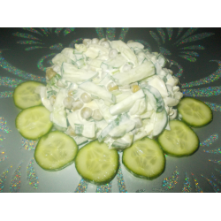 Рецепт: Салат "Зелененький"