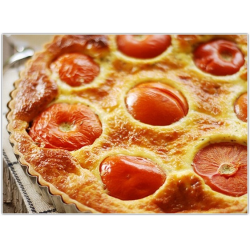 Рецепт: Пирог с помидорами