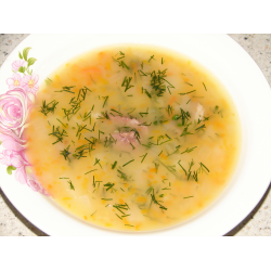 Рецепт: Гороховый суп без лишнего жира