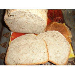 Рецепт: Хлеб пшеничный с добавлением льняной муки