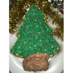 Рецепт: Торт "Рождественская елка"
