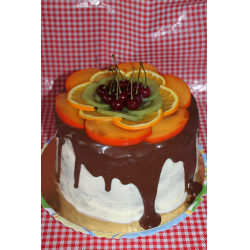 Шоколадно-ягодный торт - пошаговый рецепт с фото на thebestterrier.ru