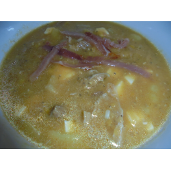 Рецепт: Суп из индейки и красной чечевицы