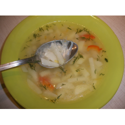 Рецепт: Куриный суп с фунчозой