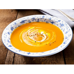Рецепт: Крем-суп из тыквы со сливками