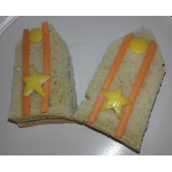 Рецепт: Бутерброды "Погоны"