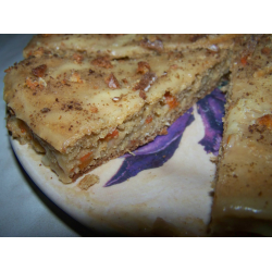 Рецепт: Морковно-геркулесовый торт с заварным кремом