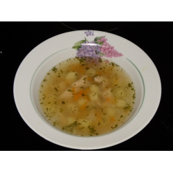 Рецепт: Суп из крыла индейки