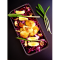 Фото Картофельный салат капустой и орехами