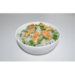 Рецепт: Салат из китайской лобы с кинзой
