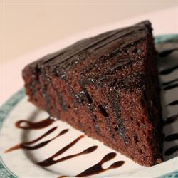 Рецепт: Постный шоколадный пирог