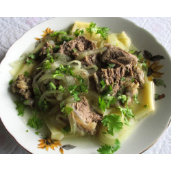 Рецепт: Мясо по-казахски