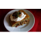 Фото Картофельная бабка - дранка с грибной начинкой и салом