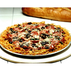 Рецепт: Пицца на спагетти