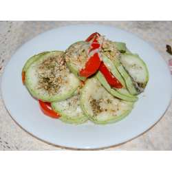 Рецепт: Кабачки с болгарским перцем