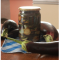 Фото Консервированные жареные баклажаны с чесноком и укропом
