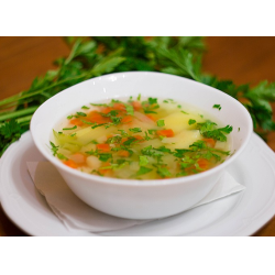Рецепт: Рисовый суп с овощами