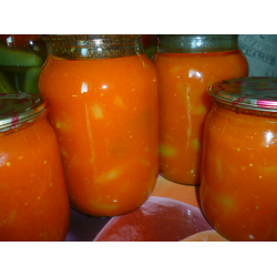 Рецепт: Лечо из перца и томатов