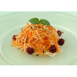 Рецепт: Салат из брюквы и моркови