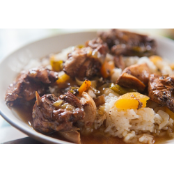 Рецепт: Курица тушеная по-ямайски