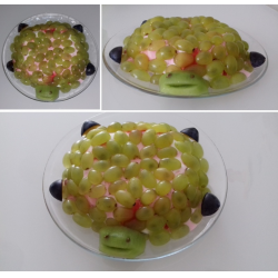 Рецепт: Десерт "Зеленая черепаха"