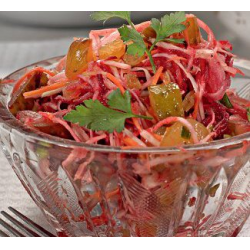 Рецепт: Салат со свеклой и сельдереем