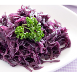 Рецепт: Салат из краснокочанной капусты