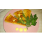 Фото Треугольнички с картофельной начинкой и острым соусом