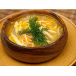 Рецепт: Суп из петуха с домашней лапшой