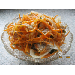 Хе из рыбы по-корейски: яркий и невероятно вкусный салат из рыбы