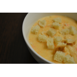 Рецепт: Крем-суп из риса с сыром