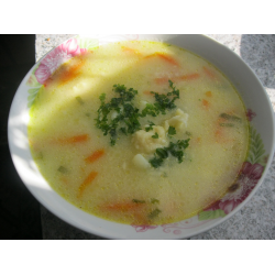 Рецепт: Суп сырный с клецками
