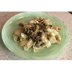 Рецепт: Соус из грибов и брокколи