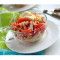 Фото Салат крабовый с помидорами и чесноком