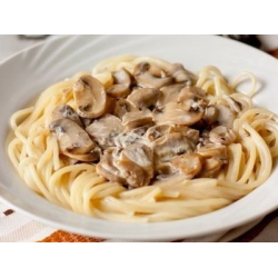 Рецепт: Спагетти с грибами