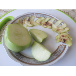 Рецепт: Сушеные яблоки за 5 минут