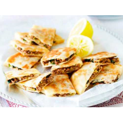 Рецепт: Турецкие лепешки "Гезлеме"