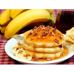 Оладьи из бананов и яиц - рецепт приготовления с пошаговыми фото