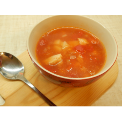 Рецепт: Томатный рыбный суп