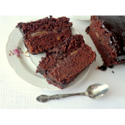 Рецепт: Шоколадный пирог на смальце | Прост в изготовлении,но очень вкусён!