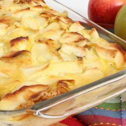 Рецепт: Пирог "Шарлотка" с яблоками и грушами