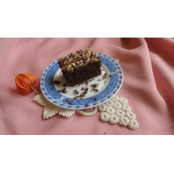 Рецепт: Шоколадный пирог на смальце