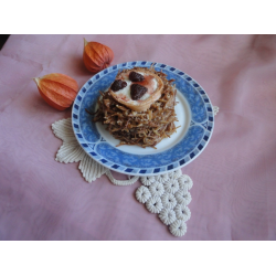 Рецепт: Десерт из вермишели