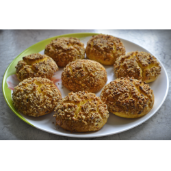 Рецепт: Турецкое ореховое печенье Dakika Kurabiyesi