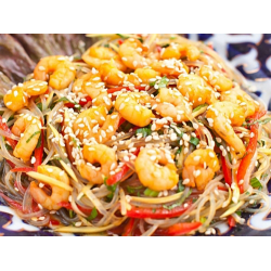 Салаты с фунчозой и морепродуктами — рецепты с пошаговыми фото и видео